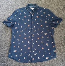 Hawaiian navy shirt for sale  SOUTHAMPTON