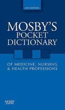 Mosby pocket dictionary for sale  Montgomery