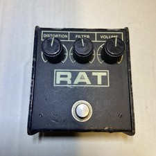 1989 Proco RAT Woodcutter distorção overdrive pedal de efeitos de guitarra com chip LM308, usado comprar usado  Enviando para Brazil