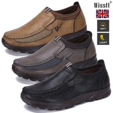 Mens leather flats for sale  BIRMINGHAM