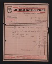 Merseburg rechnung 1928 gebraucht kaufen  Leipzig