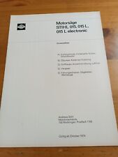 Stihl motorsäge 015 gebraucht kaufen  Spraitbach