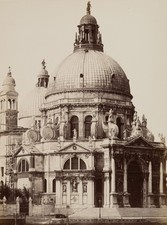 FRATELLI ALINARI (19.Jhd) Umkreis, Santa Maria della Salute, um 1880, Albuminpap comprar usado  Enviando para Brazil