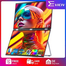 Eviciv 18.5 1080P Podwójny przenośny monitor do przedłużacza ekranu laptopa Wyświetlacz A na sprzedaż  Wysyłka do Poland
