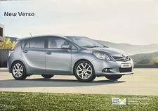 Toyota verso brochure for sale  WIGAN