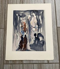 Salvador Dali DIVINE COMEDY PARADISE #13 Color Xilogravura em Bloco de Madeira comprar usado  Enviando para Brazil