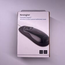 Presentador inalámbrico Kensington Expert con puntero láser verde y control de cursor segunda mano  Embacar hacia Mexico