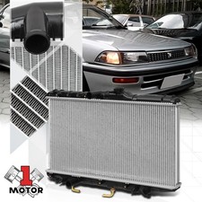 Radiador de refrigeração de núcleo de alumínio substituição original para 89-92 Prizm/Corolla AT dpi-539, usado comprar usado  Enviando para Brazil