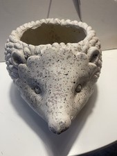 Hedgehog planter beige for sale  Holt