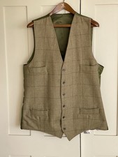 Men tweed waistcoat for sale  THIRSK