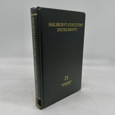 Halsbury statutory instruments for sale  SOUTHWOLD