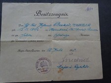 Verwundetenabzeichen urkunde i gebraucht kaufen  Langenenslingen
