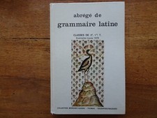 Abrégé grammaire latine d'occasion  Nantes-