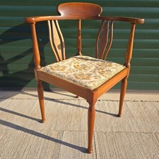 Vintage edwardian inlaid for sale  ROYSTON