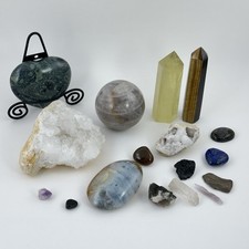 Lot mixed crystals for sale  Akron
