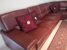 Weinrote leder eckcouch gebraucht kaufen Weinrote leder eckcouch gebraucht kaufen  Schönefeld