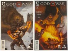GOD OF WAR #1 & 3 PRIMEIRA IMPRESSÃO KRATOS IMPRESSÃO BAIXA QUASE PERFEITO DARK HORSE 2019 VIDEOGAME comprar usado  Enviando para Brazil