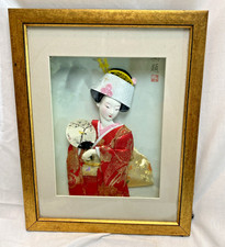 Vintage framed geisha for sale  Palm Coast