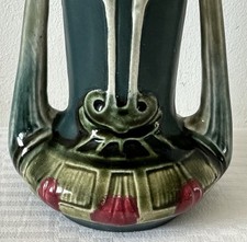 Jugendstil bunte keramikvase gebraucht kaufen  Frankfurt am Main