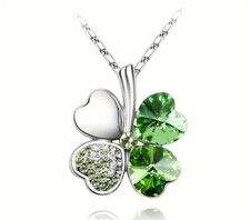 Pendentif trèfle feuilles d'occasion  Digoin