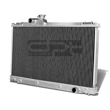 Radiador de resfriamento completo de alumínio para 01-05 Is300 Altezza Xe10 2Jz Mt dois 2 fileiras comprar usado  Enviando para Brazil