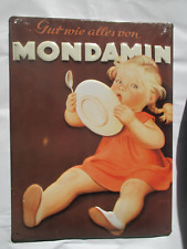 Blechschild schild mondamin gebraucht kaufen  Braunschweig