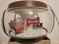 Budweiser carousel globe for sale  Wichita Falls