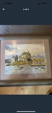 Framed watercolour eilean for sale  COVENTRY