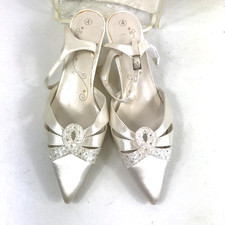 Ivory satin bridal for sale  EXETER