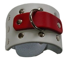 Designer lederarmband weiß gebraucht kaufen  Steinbach-Hallenberg