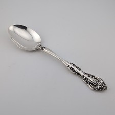 Usado, Colher de sopa oval de prata esterlina Oneida Michelangelo - 6 5/8" - Sem monogramas comprar usado  Enviando para Brazil