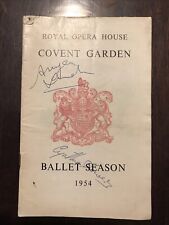 1954 ballet programme for sale  HEMEL HEMPSTEAD