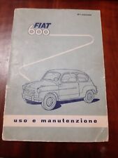 Fiat 600 libretto usato  Serravalle Scrivia