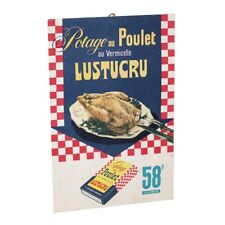 Ancien carton publicitaire d'occasion  Cerisy-la-Salle