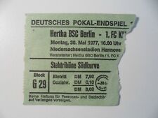 Pokalfinale 1977 wiederholung gebraucht kaufen  Bremen