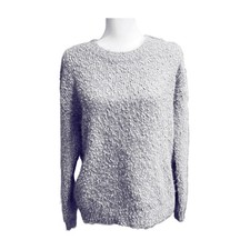 Suéter texturizado Philosophy by Republic Clothing Bouclé cílios – Tamanho M, cinza, usado comprar usado  Enviando para Brazil