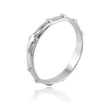 Anello rosario argento usato  Portici