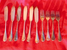 Antik fischbesteck teile gebraucht kaufen  Kasseedorf