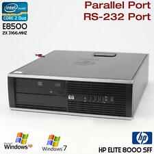 Usado, HP COMPAQ ELITE 8000 SFF SMALL COMPUTER PC WINDOWS XP PARALLEL PORT LPT 4GB 250G comprar usado  Enviando para Brazil