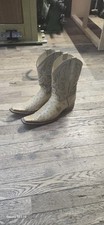 Brown ostrich boots for sale  Albuquerque