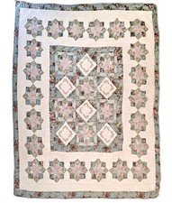 Handmade floral quilt for sale  Midlothian