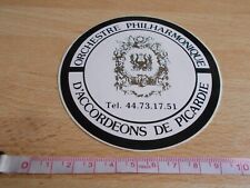 Autocollant orchestre philarmo d'occasion  Toulon-