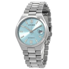 Relógio masculino Citizen Tsuyosa automático mostrador azul gelo NJ0151-88M comprar usado  Enviando para Brazil