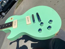 Gibson Les Paul Special Seamfoam Green Mod Shop Custom 1 Off -Left Handed P-90s, usado comprar usado Gibson Les Paul Special Seamfoam Green Mod Shop Custom 1 Off -Left Handed P-90s, usado comprar usado  Enviando para Brazil