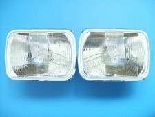 2 peças Cibie faróis de 2 luzes, carro antigo, farol Shibie, quadrado Toyota Treno Ae comprar usado  Enviando para Brazil