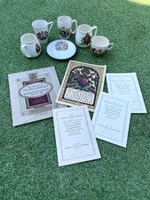 Vintage coronation mugs for sale  SWANSEA