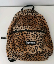 Mochila de lã leopardo FW17 Supreme amarela comprar usado  Enviando para Brazil