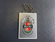 Becks zapfhahnschild bh3 gebraucht kaufen Becks zapfhahnschild bh3 gebraucht kaufen  Gaggenau