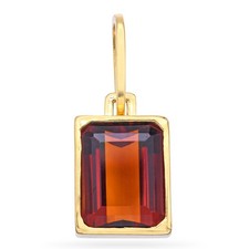 Pingente de citrino vintage Burle Marx ouro amarelo 18k 4,70 quilates comprar usado  Enviando para Brazil