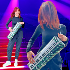 Inflatable keyboard blow for sale  ROMFORD
